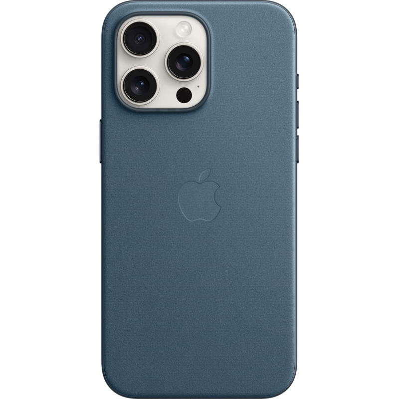 Apple iPhone 15 FineWoven Case with MagSafe - Pacific Blue