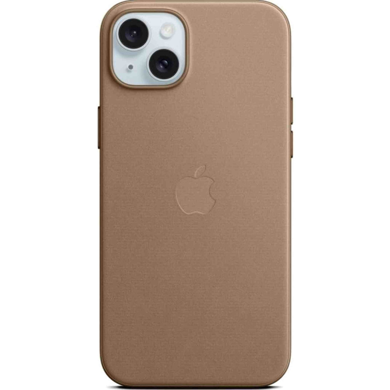 Apple iPhone 15 Plus FineWoven Case with MagSafe - Taupe