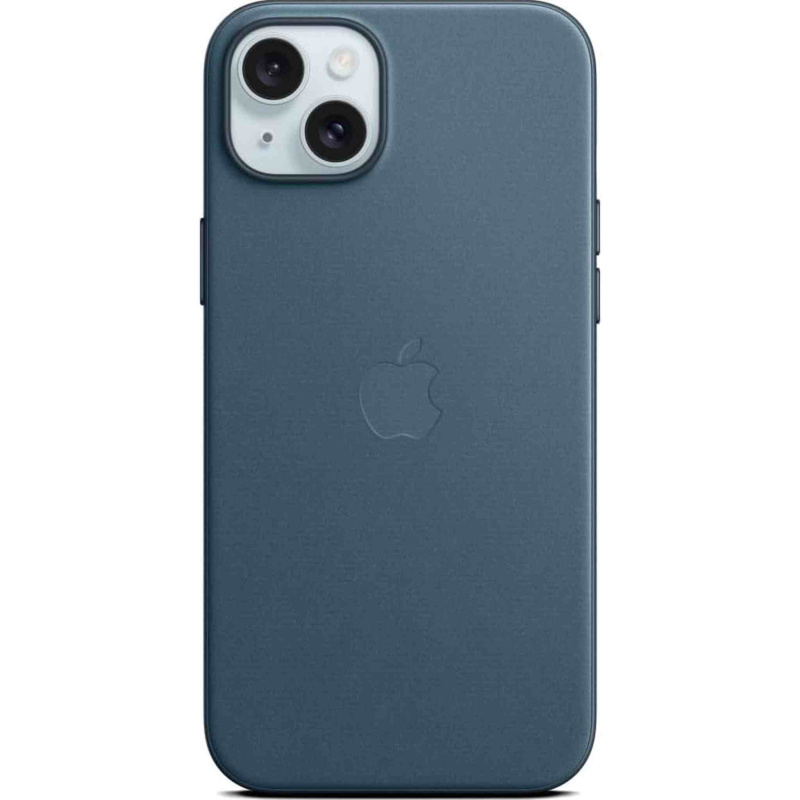 Apple iPhone 15 Plus FineWoven Case with MagSafe - Pacific Blue