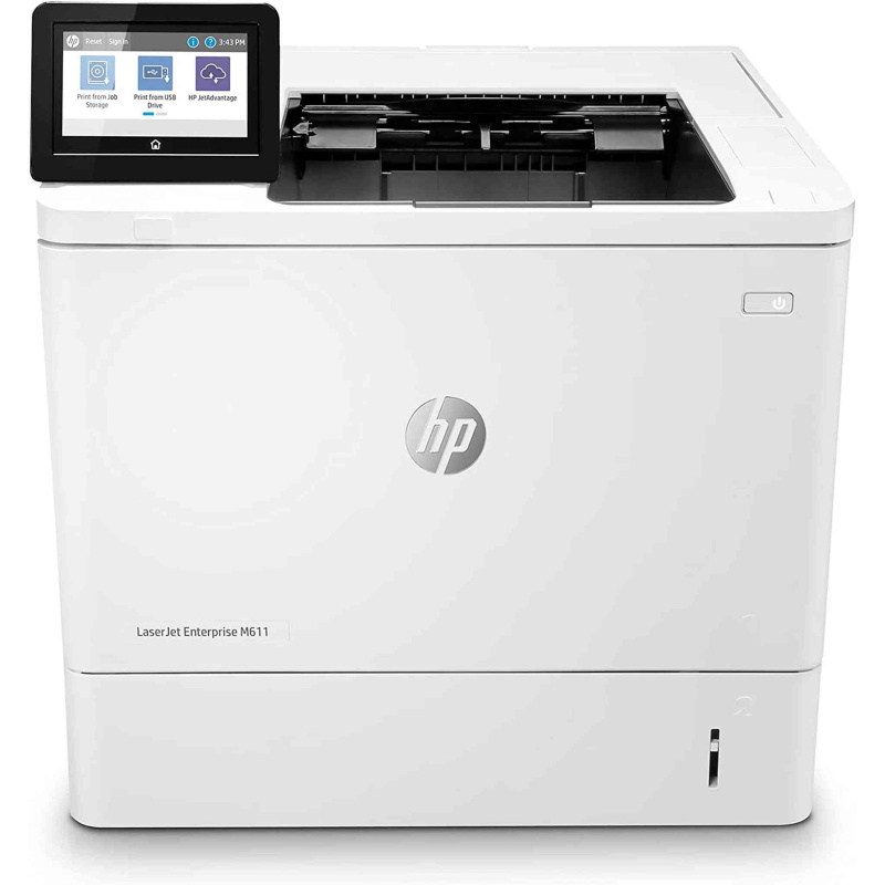 HP LaserJet Enterprise M611dn Monochrome Printer with built-in Ethernet & 2-sided printing (7PS84A)