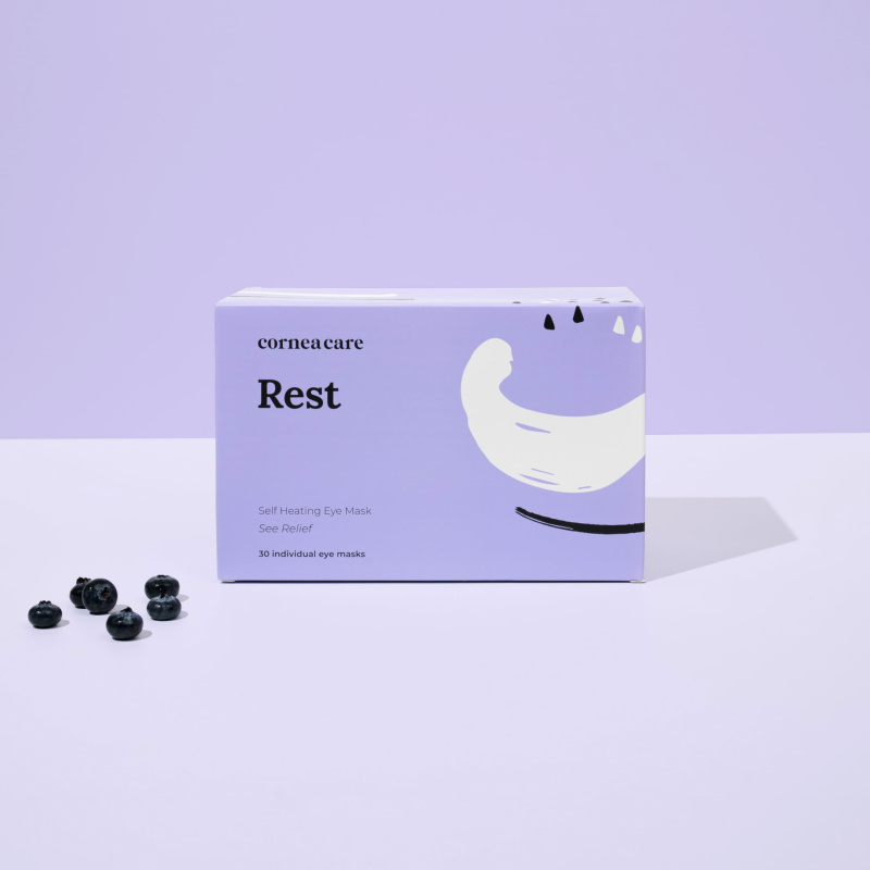 Self Heating Warm Compresses for Dry Eye Relief 30 count | CorneaCare