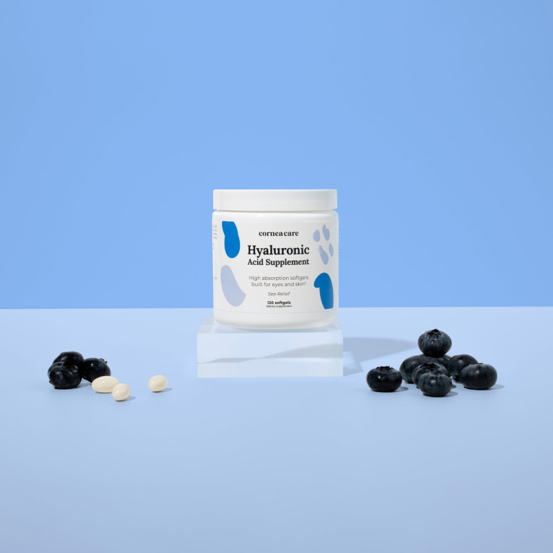 CorneaCare Hyaluronic Acid Eye Supplement - 120 Softgels