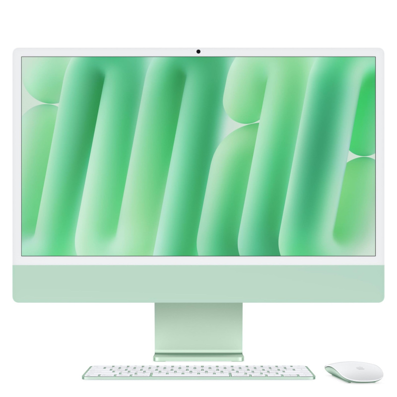 Apple 2024 iMac All-in-One Desktop Computer with M4 chip with 8-core CPU and 8-core GPU: Built for Apple Intelligence, 24-inch Retina Display, 16GB Un