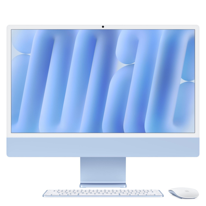 Apple 2024 iMac All-in-One Desktop Computer with M4 chip with 8-core CPU and 8-core GPU: Built for Apple Intelligence, 24-inch Retina Display, 16GB Un