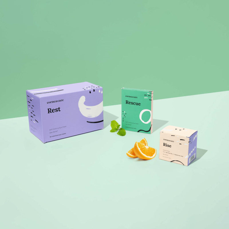 CorneaCare Eyelid Hygiene All Rounder includes Eyelid Wipes and Warm and Cold Compresses