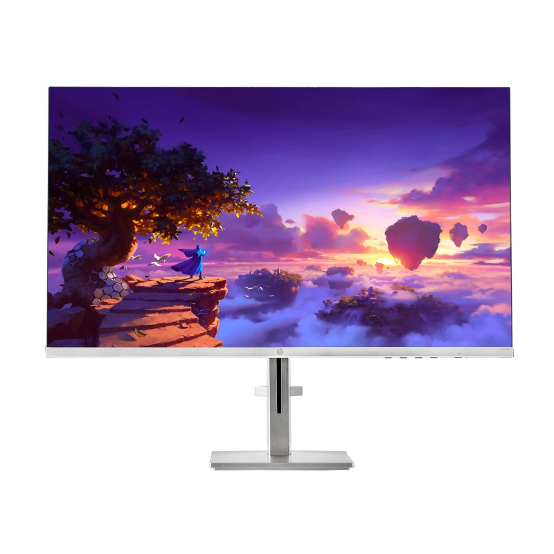 HP Series 5 527sh Height Adjust Monitor 94C50AA#ABA (Replaces M27h) w/Docztorm Dock, 27" FHD IPS (1920x1080) Display, 2X HDMI, 1x VGA, Ideal for Home