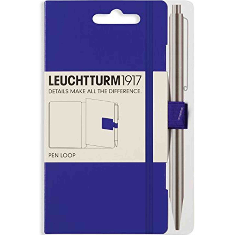 LEUCHTTURM1917 346707 Pen Loop, self-Adhesive, Purple