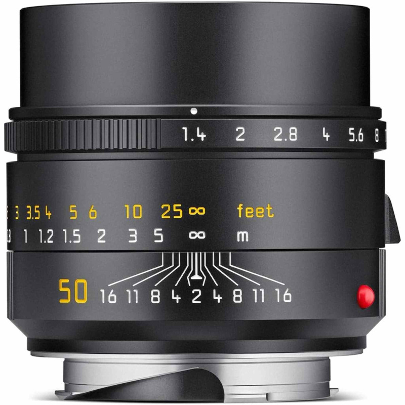 Leica 50mm f/1.4 Summilux-M ASPH Lens, Black