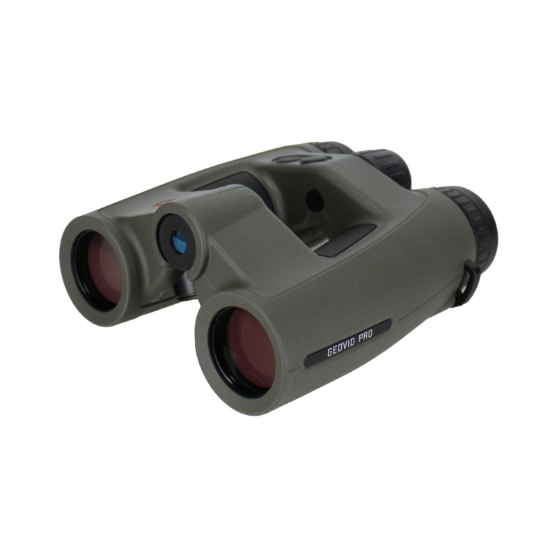 LEICA Geovid Pro 32 Rugged Compact Ergonomic Lightweight Weather-Proof Rangefinder Binoculars for Outdoor, Hunting, Bird Watching, Travel, Olive Green