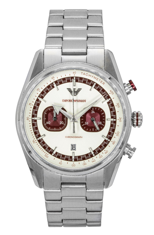 Emporio Armani Chronograph Stainless Steel Multicolor Dial Quartz AR11645 Men's Watch
