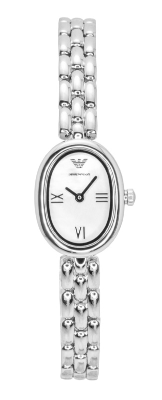 Emporio Armani Stainless Steel Mother Of Pearl Dial Quartz AR11720 Women's Watch