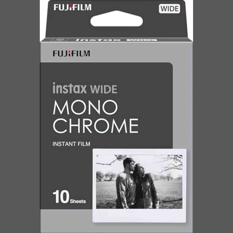 FUJIFILM Instax Wide Monochrome Film - 10 Exposures