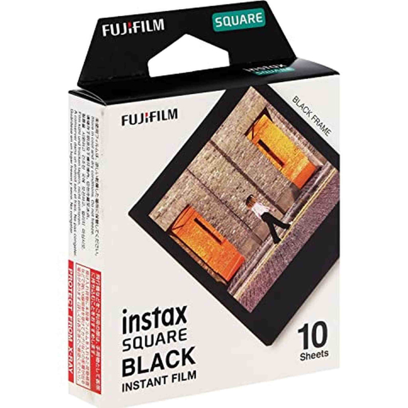 Fujifilm Instax Square Black Film - 10 Exposures