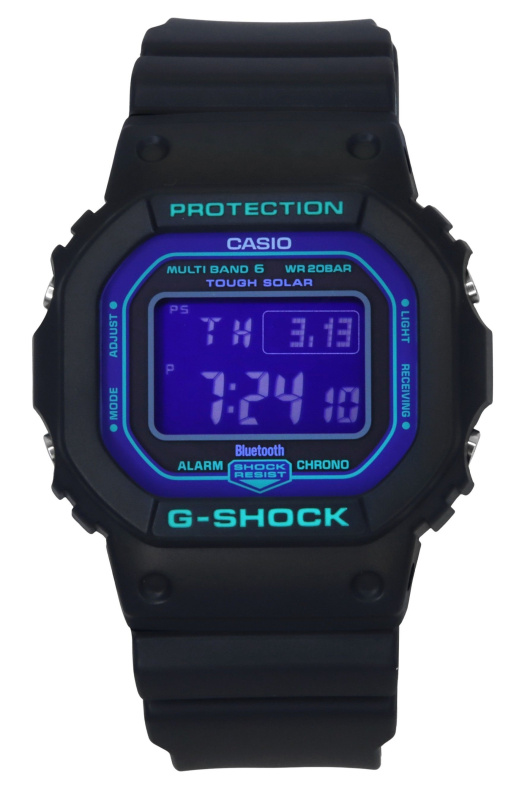 Casio G-Shock GW-B5600BL-1 Solar World Time 200M Men's Watch