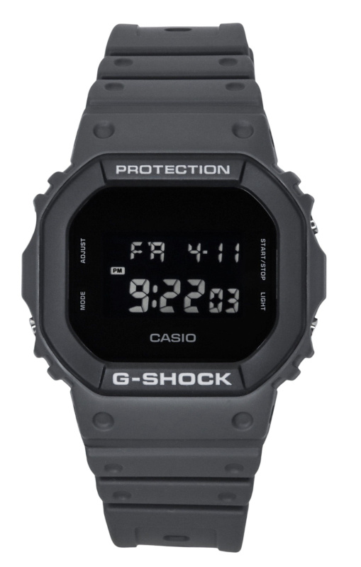 Casio G-Shock Digital Bio-Based Resin Strap Quartz DW-5610UU-8 200M Men's Watch