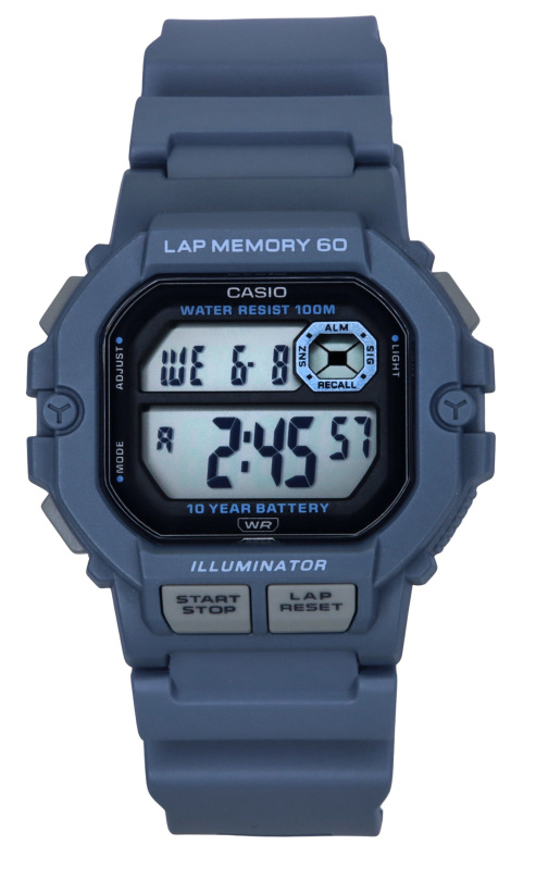 Casio Standard Digital Resin Strap Quartz WS-1400H-2AV 100M Men's Watch