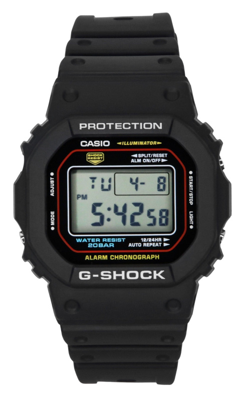Casio G-Shock Digital Bio-Based Resin Quartz DW-5600RL-1 200M Men's Watch