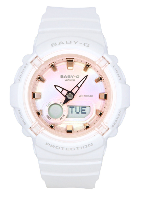 Casio Baby-G Analog Digital Resin Strap Multicolor Dial Quartz BGA-280TD-7A 100M Women's Watch