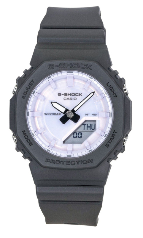 Casio G-Shock Analog Digital Bio-Based Resin Strap Purple Dial Quartz GMA-P2100PC-1A 200M Women's Watch