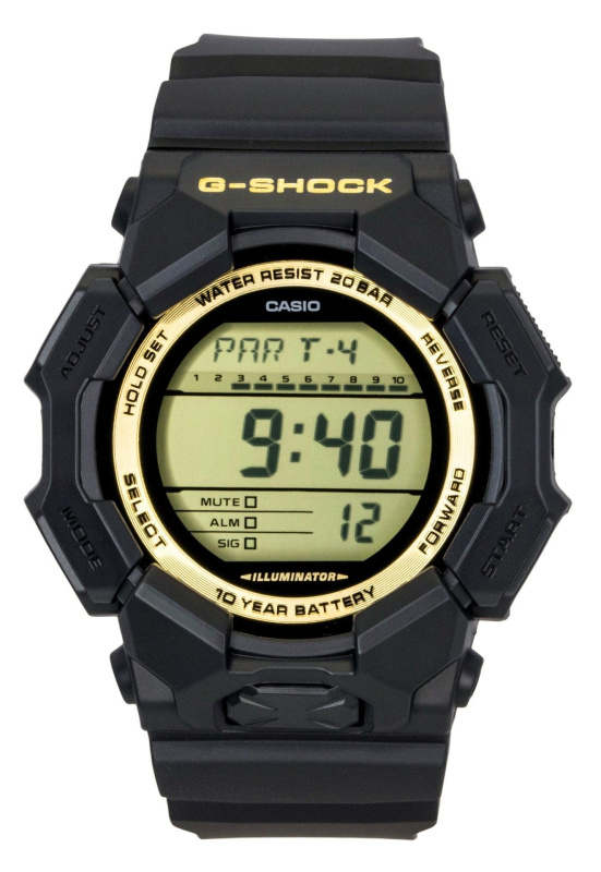 Casio G-Shock Bio-Based Resin Strap Digital Quartz GD-010GB-1A9 200M Men's Watch
