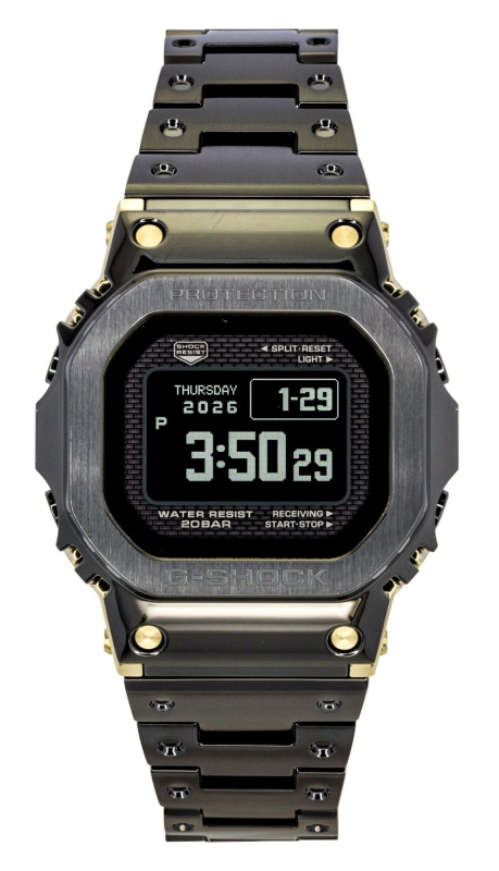 Casio G-Shock Digital Full Metal Smartphone Link Solar GMW-BZ5000BD-1 200M Men's Watch
