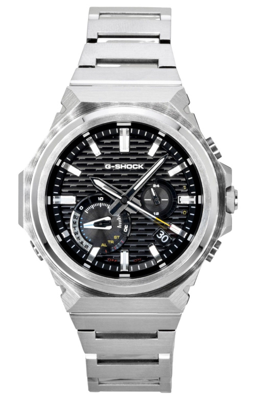 Casio G-Shock G-Steel Analog Smartphone Link Stainless Steel Black Dial Solar GST-B1000D-1A 200M Men's Watch