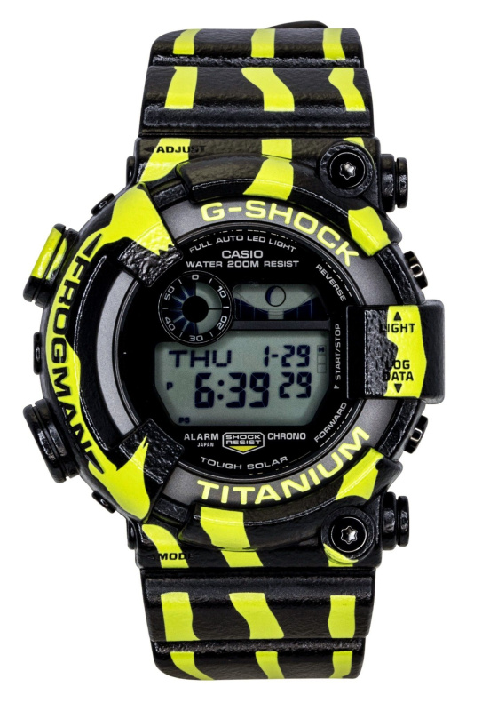 Casio G-Shock Master Of G-Sea Frogman Digital Bio-Based Resin Solar GW-8200TPF-1 200M Men's Watch