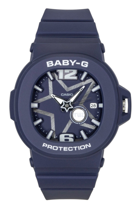 Casio Baby-G Analog Resin Blue Dial Quartz BGA-10D-2A1 100M Women's Watch