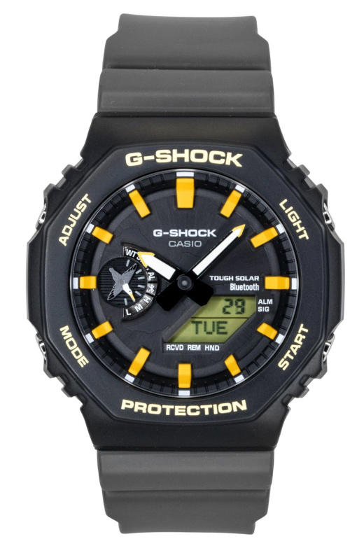 Casio G-Shock Charles Darwin Foundation Analog Digital Smartphone Link Black Dial Solar GA-B2100DF-1A 200M Men's Watch