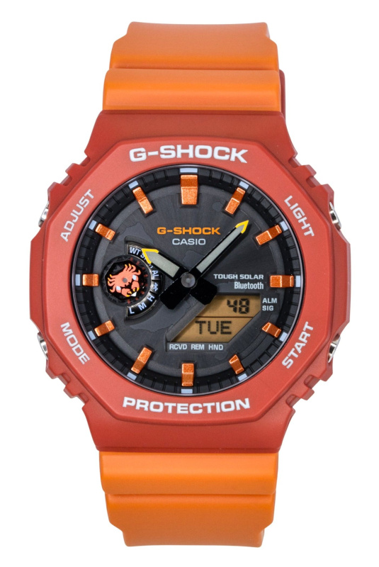Casio G-Shock Charles Darwin Foundation Analog Digital Smartphone Link Black Dial Solar GA-B2100DF-4A 200M Men's Watch
