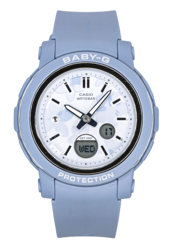 Casio Baby-G Analog Digital Resin Strap Multicolor Dial Quartz BGA-290FL-2A 100M Women's Watch
