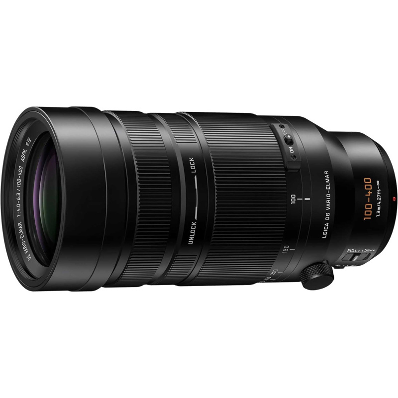 Panasonic LUMIX (H-RSA100400) 100-400mm, F4.0-6.3 II ASPH, Micro Four Thirds Camera Lens