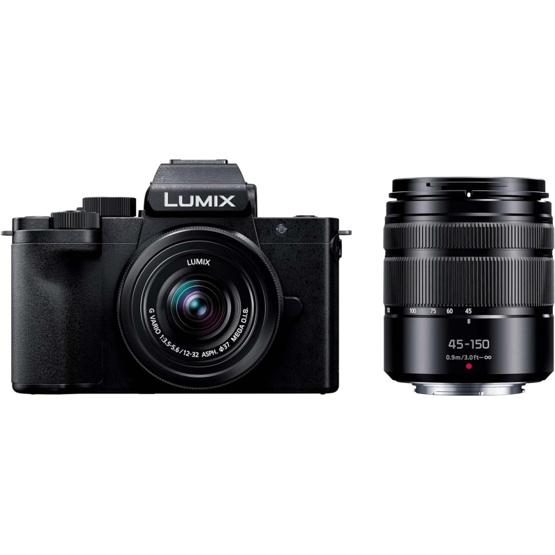 Panasonic LUMIX G100 4k Mirrorless Camera for Photo and Video, Built-in Microphone with Tracking, Micro Four Thirds Interchangeable Lens System, 12-32