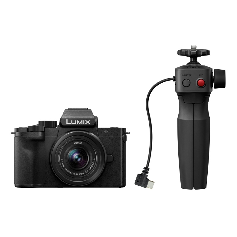 Panasonic LUMIX G100 4k Mirrorless Camera, Lightweight Camera for Photo and Video, Built-in Microphone, Micro Four Thirds with 12-32mm Lens, 5-Axis Hy