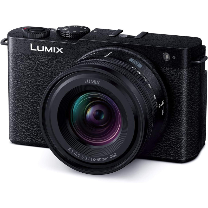 Panasonic LUMIX S9 Full-Frame Mirrorless Camera with S 18-40mm F4.5-6.3 Lens, Compact, Lightweight Body, Perfect for Social Media and Travel, DC-S9NK