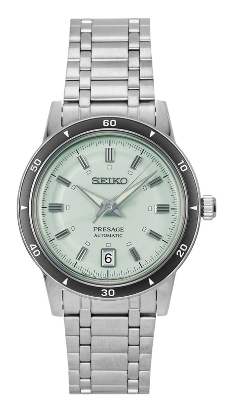Seiko Presage Style 60's Stainless Steel Mint Green Dial Automatic SRPL71J1 Men's Watch