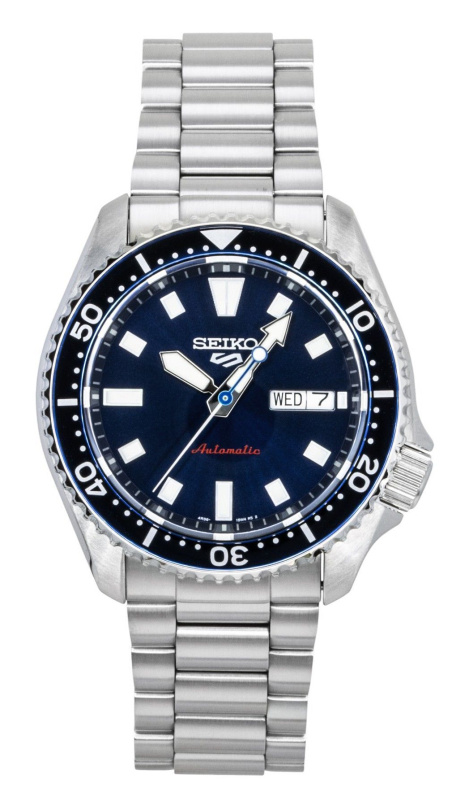 Seiko 5 Sports SKX Redux Stainless Steel Blue Dial Automatic SRPL83K1 100M Men's Watch