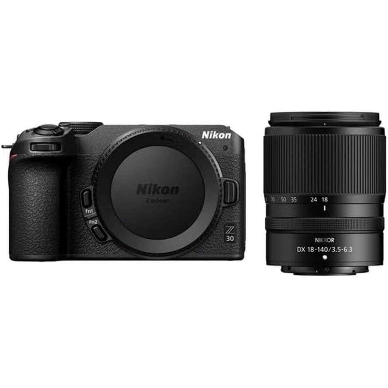 Nikon Z30 Mirrorless Camera w/ Z DX 18-140mm f/3.5-6.3 VR Lens (Black)