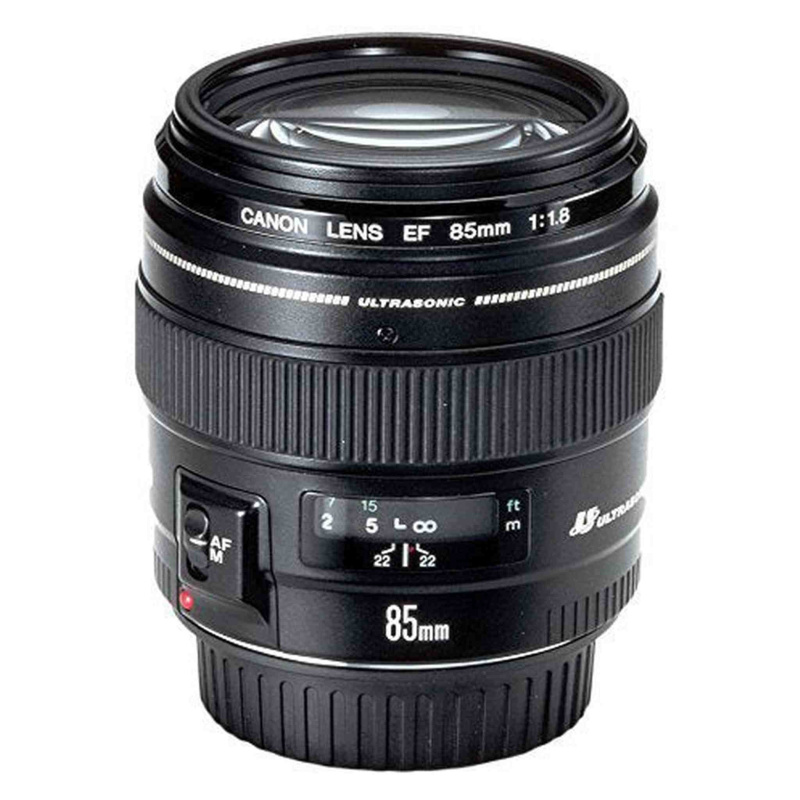 Canon EF 85mm f/1.8 USM Telephoto Lens - International Model -