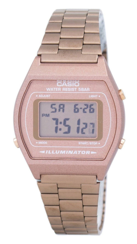 Refurbished Casio Digital Stainless Steel Quartz B640WC-5ADF Men's Watch