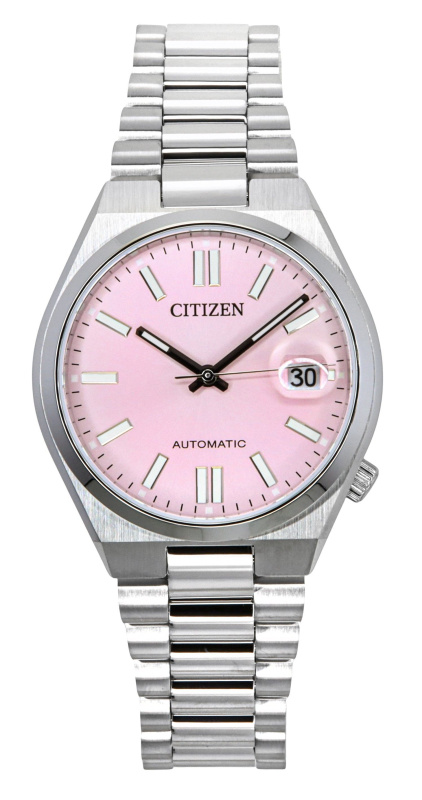 Citizen Tsuyosa Stainless Steel Pink Dial Automatic NJ0200-50Z Women's Watch