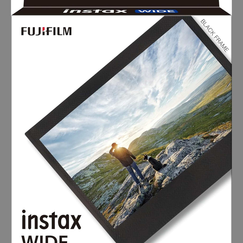 Fujifilm Instax Wide Black Film - 10 Exposures