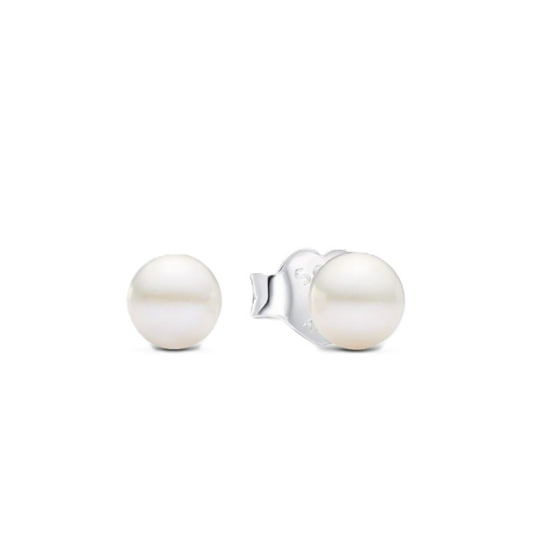 Pandora Treated Freshwater Cultural Pearl Earring P-293168C01 For Women