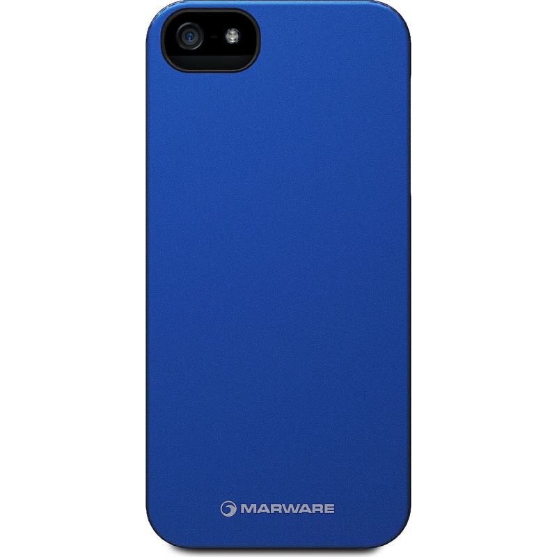 Marware ADMS1016 Microshell Case for iPhone 5 - 1 Pack - Retail Packaging - Blue
