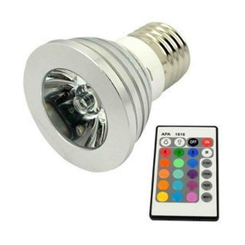 ICS MultiColor LED Light Bulbs E27
