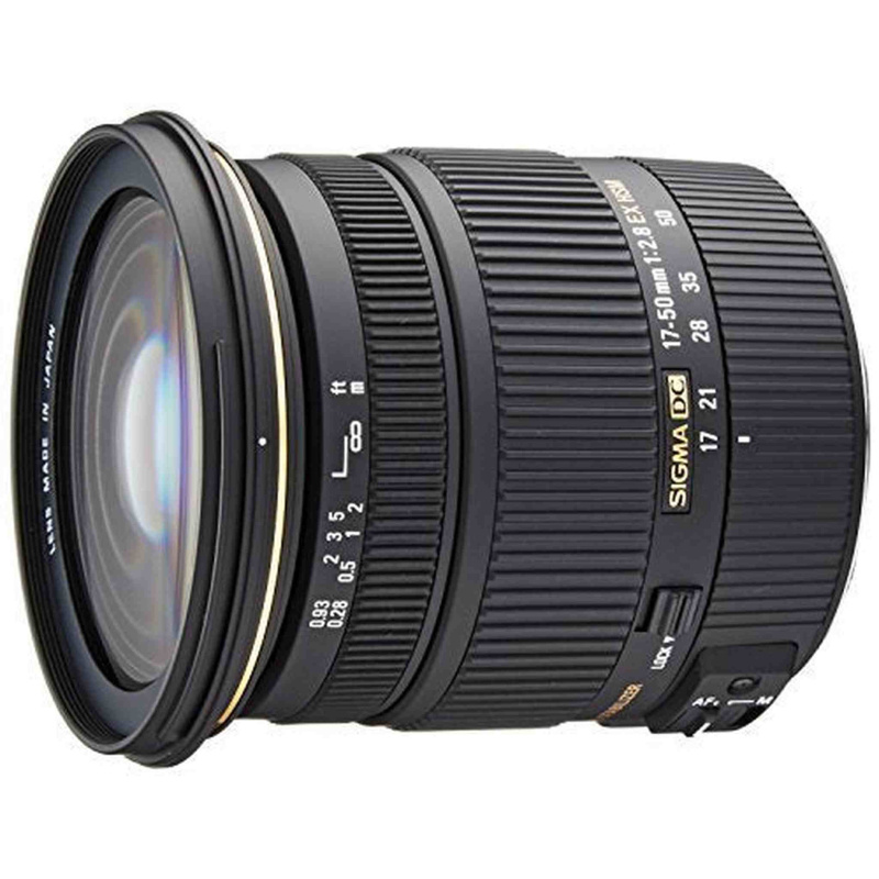 Sigma 17-50mm f/2.8 EX DC OS HSM FLD Large Aperture Standard Zoom Lens for Canon Digital DSLR Camera - International Version (International Model)