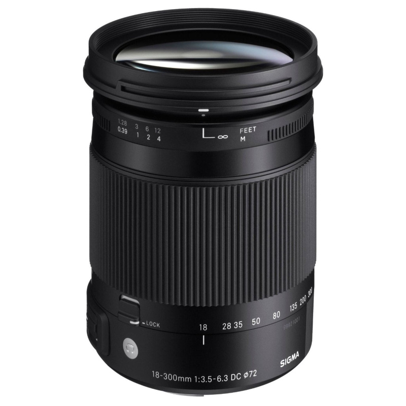 Sigma 18-300mm F3.5-6.3 DC Macro OS HSM ( C ) for Nikon (DX) Cameras - International Version (No Warranty)