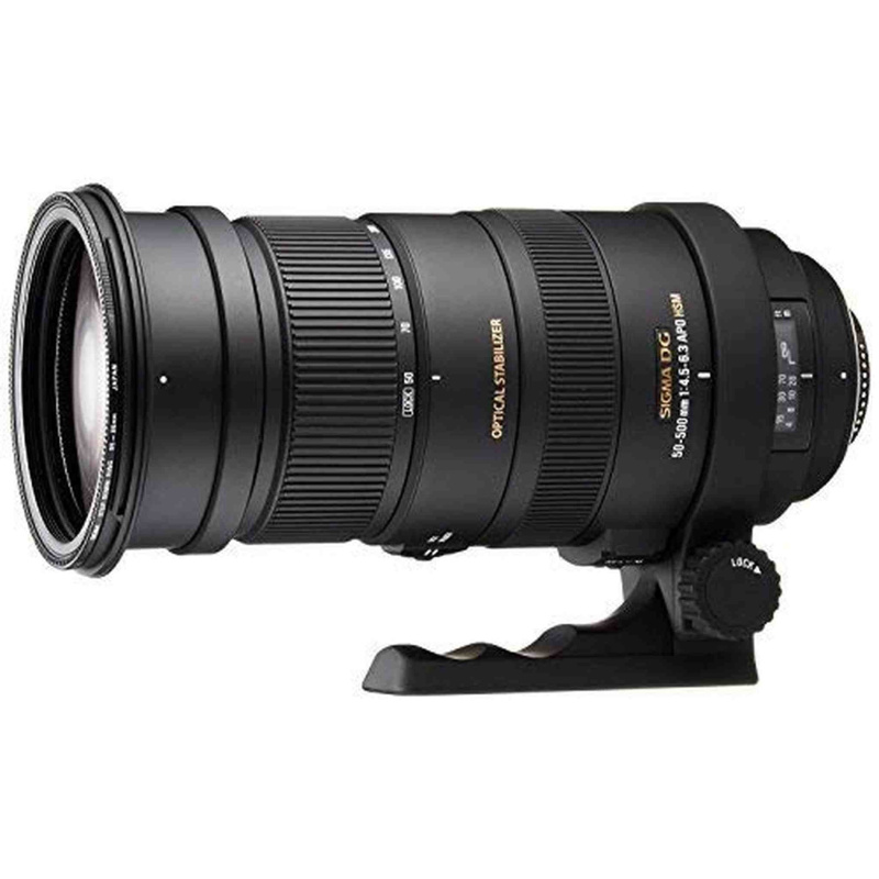 Sigma 738306 50-500mm F/4.5-6.3 APO DG OS HSM SLD Ultra Telephoto Zoom Lens for Nikon Digital DSLR Camera - International