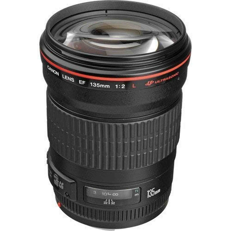Canon 2520A004-IV EF 135mm f/2L USM Lens for SLR Cameras - Fixed International Version (No Warranty) (International Model)