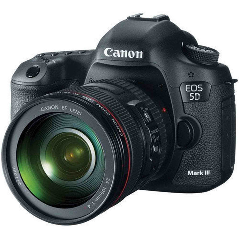 Canon EOS 5D Mark III 22.3 MP Full Frame CMOS Digital SLR Camera with EF 24-105mm f/4 L is USM Lens International Versio (International Model)